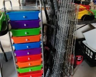 Misc Garage w/ Tools, Shelving, Animal Cages & More!