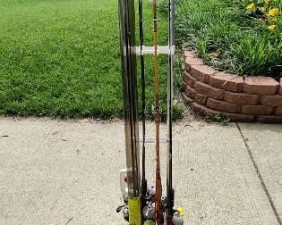 Premium Fly Fishing Pole & Other Quality Fishing Poles & Stand