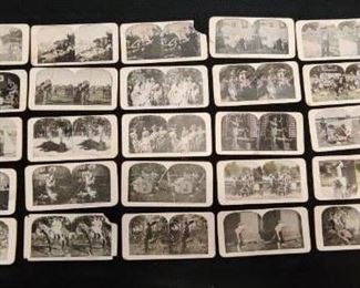 Stereo Cards for  - Pat. 1895 Antique Vintage Stereoscope  - The Saturn Scope Viewer - James M Davis & Great Condition RARE b