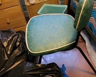 50's green chair