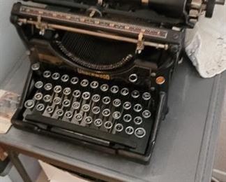 Underwood typewriter