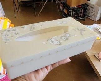 Vintage Bakelite tissue box