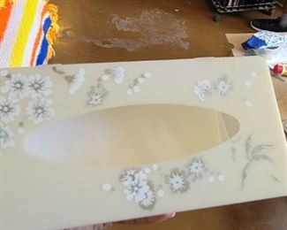 Vintage Bakelite Tissue box