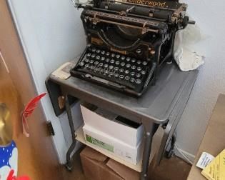 Underwood typewriter