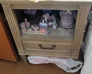Wood nightstand