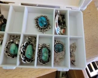  Vintage Navajo sterling silver