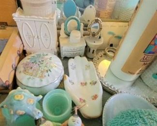 Jewelry boxes and dishes