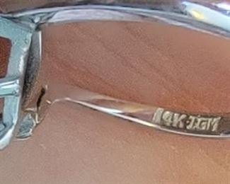 Vintage real 14k ring