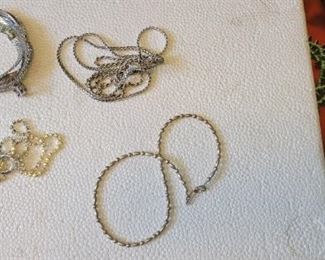 gold and silver chains