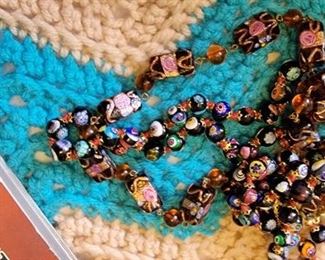 beaded necklace