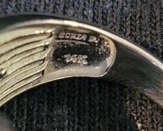 Real 14K gold and gem ring