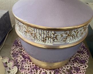 50's lavender lamp