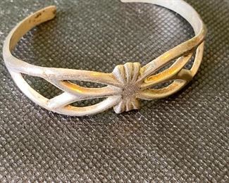 Vintage Navajo sterling silver