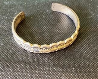 Vintage Navajo sterling silver