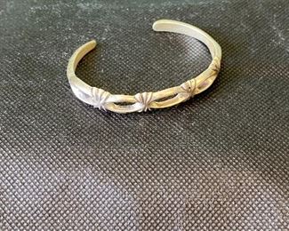 Vintage Navajo sterling silver