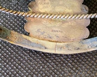 Vintage Navajo sterling silver