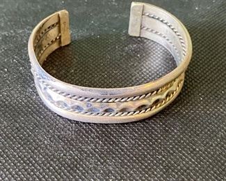 Vintage Navajo sterling silver
