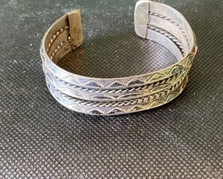 Vintage Navajo sterling silver