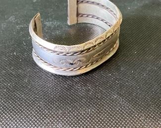 Vintage Navajo sterling silver