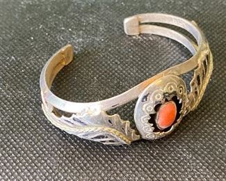 Vintage Navajo sterling silver