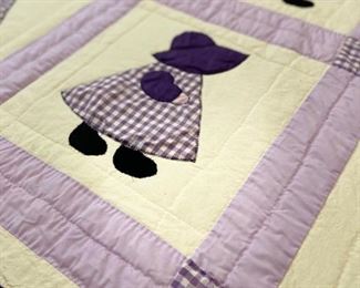 Incredible selection of handmade quilts.