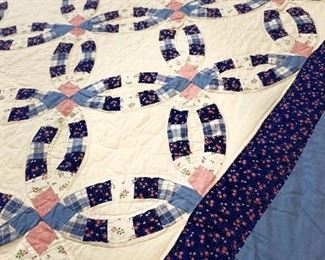 Incredible selection of handmade quilts.
