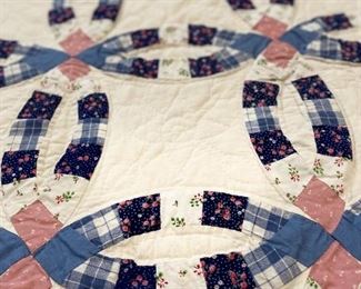 Incredible selection of handmade quilts.