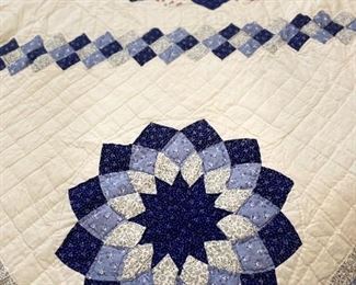 Incredible selection of handmade quilts.