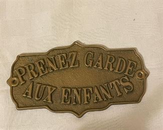 FRENCH STREET SIGN