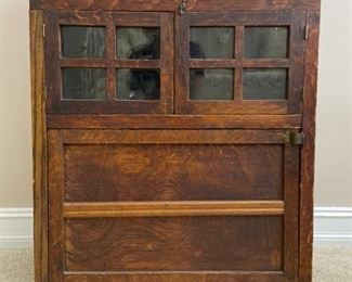 Antique Mission Era Wall Desk