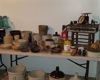 Stoneware, Red Wing Crocks