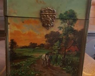 Celluloid Dresser Box