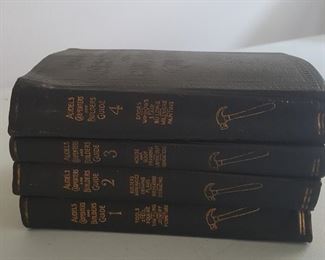 Audell's Carpenter and Builders guide books set.