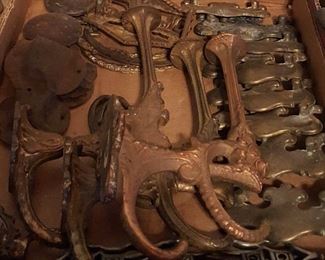 Hooks with wonderfully ornate face design.