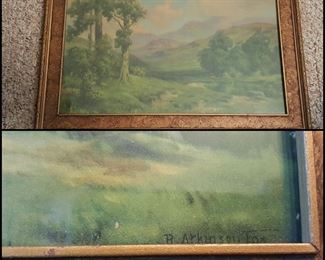 R. Atkinson Fox Print