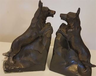 German Shepard Bookends