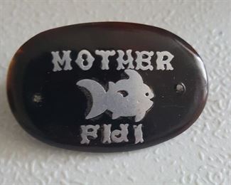 Mother Fiji Pin