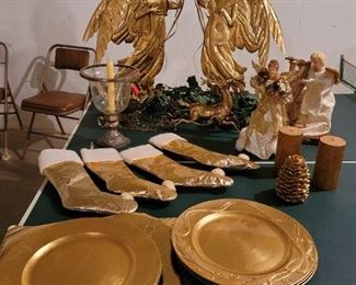 Gold themed Christmas