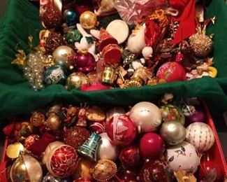 Christmas Ornaments Lot