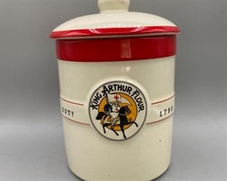 King Arthur Flour container