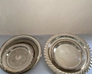 SilverPlated Round Trays