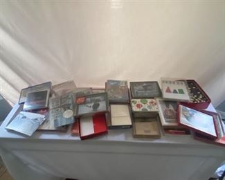 Mostly Christmas cards and there are plenty