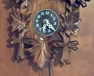 Small Cuckoo Clock Battery Operated
