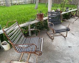 Wrought Iron Patio Furniture Great for Refurbishing