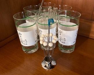 19th Hole Golfers Bar Set & Ice Bucket