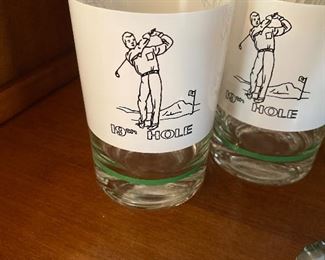19th Hole Golfers Bar Set & Ice Bucket