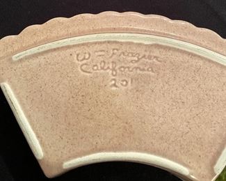 Vintage Frazier California Pottery Lazy Susan