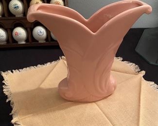Vintage Pink Abingdon Vase