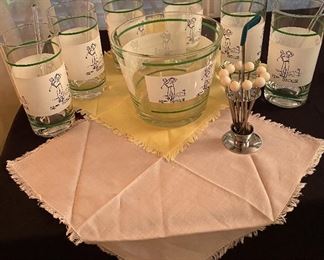 19th Hole Golfers Bar Set & Ice Bucket