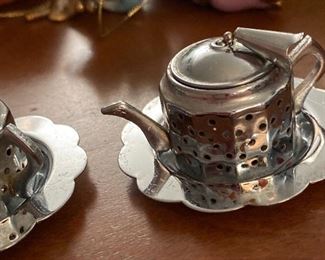 Chrome Mini Tea Pots Japan